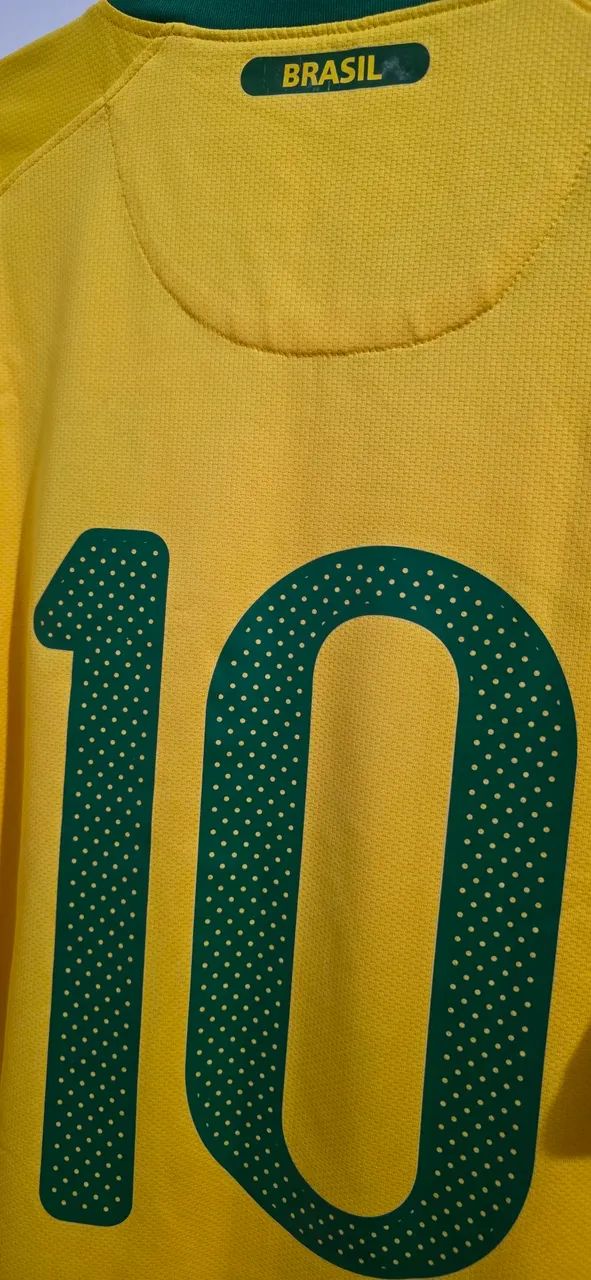 Camisa brasil copa 2010 G nike - Foto 4