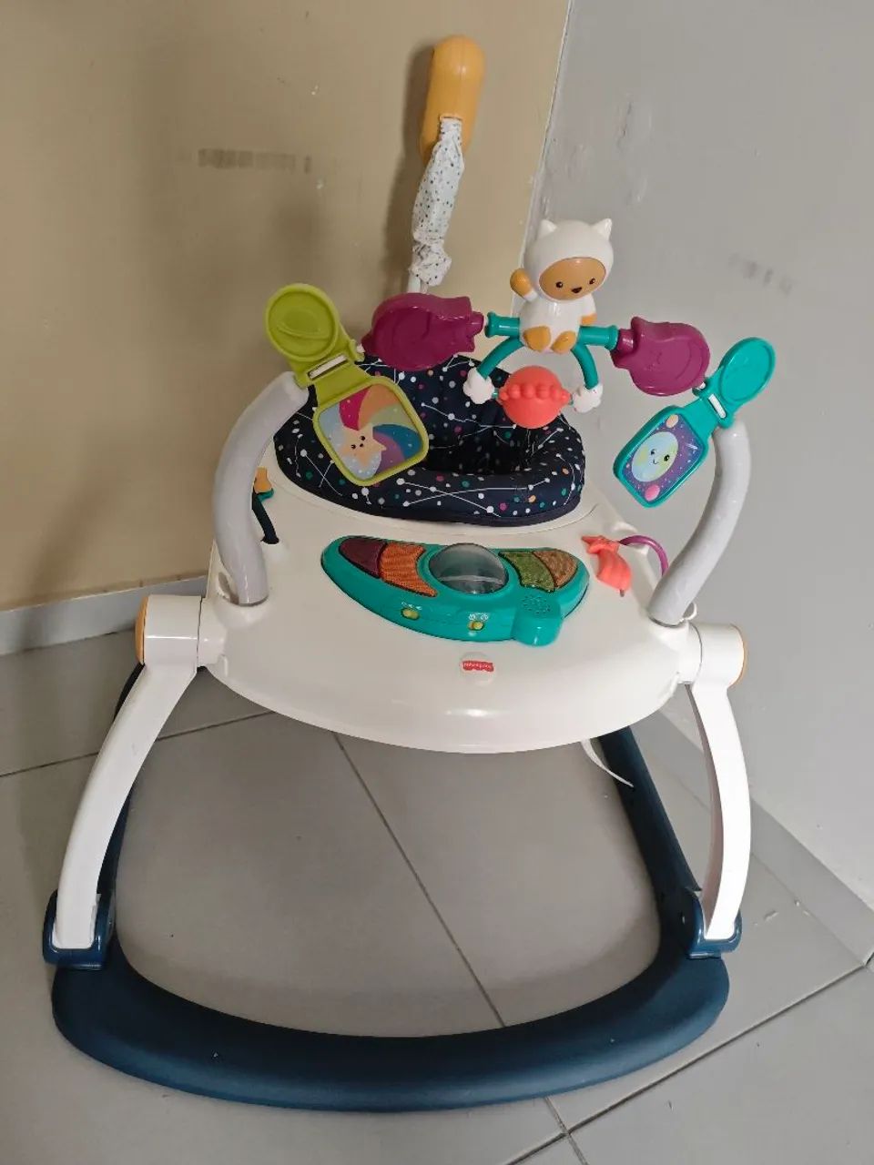 Jump infantil Fisher Price funcionando