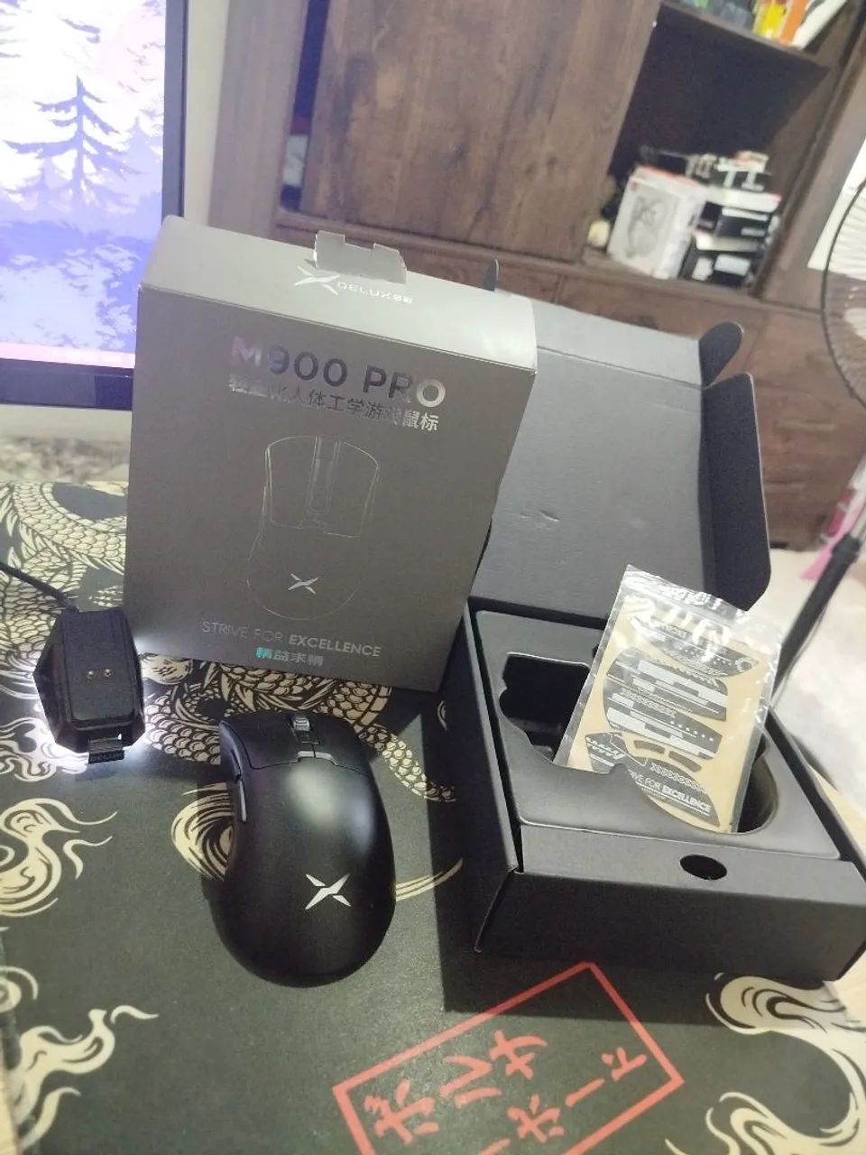 Mouse Gamer M900 PRO Deluxe - Alta Performance!