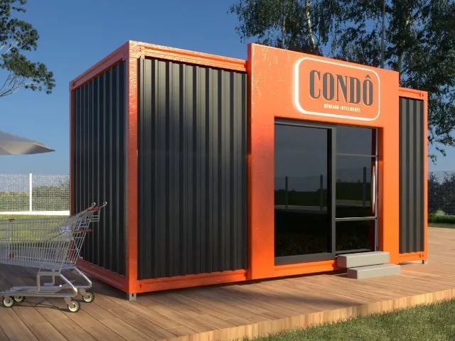 Conteiner (container) para lojas, mini mercado, conveniência e etc... - Foto 4