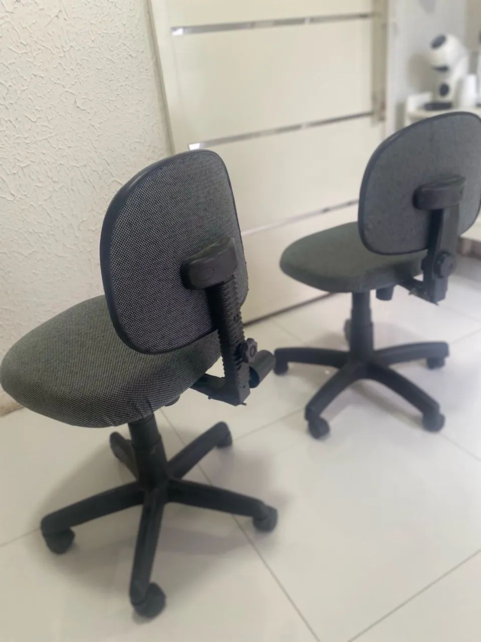 Cadeira secretária com rodinhas - Foto 5