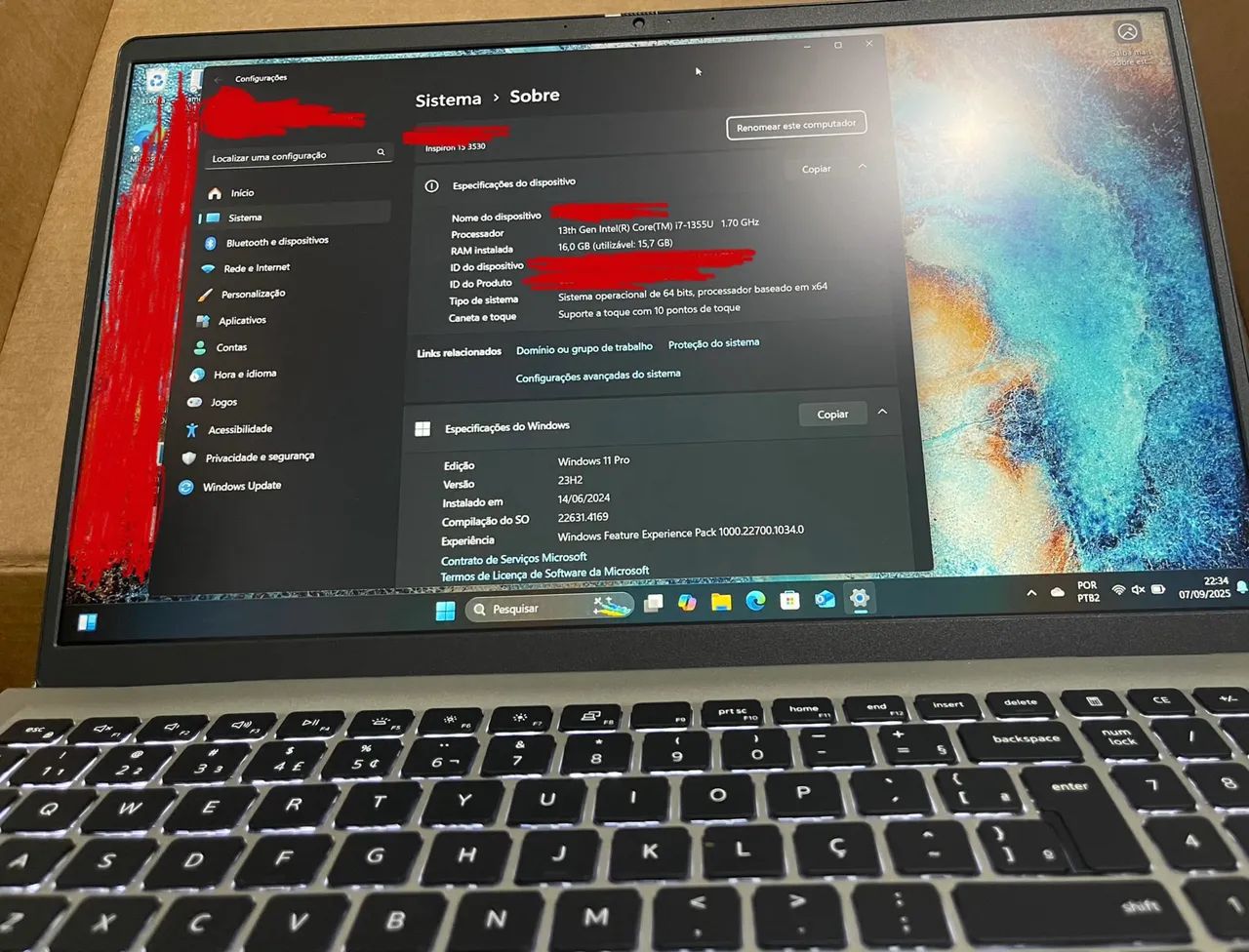 Notebook i7 13 geração Dell Inspiron 15 polegadas - Foto 5