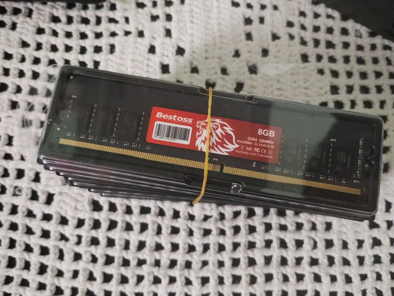 Memória ram ddr4 8gb 3200mhz Bestoss novas lacradas ENTREGA OK!