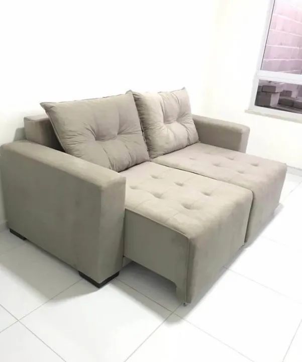 SOFÁ RETRÁTIL NOVO - Foto 2