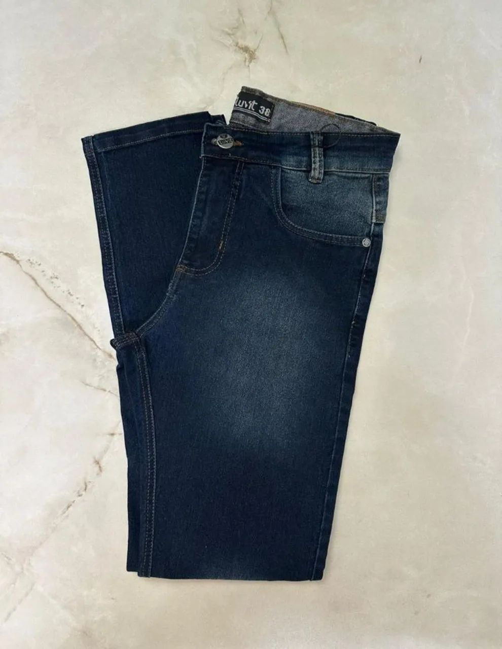 Calça jeans masculina com lycra do 36 ao 52 - Foto 2