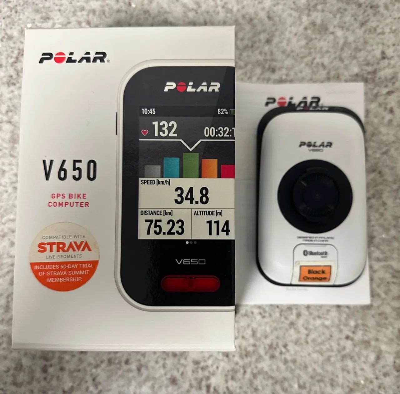 Polar Bike Computer Polar Ciclismo V650 Polar Ciclismo V650