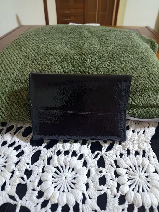 Bolsa de mão preta - Foto 2