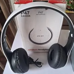 Fone P47 Headphone Sem Fio Estéreo Redução de Ruídos Bluetooth 5.0 Universal promoçao