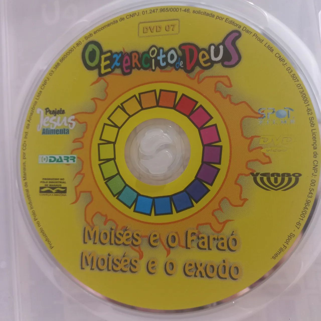 Dvd Moisés e o Faraó & Moisés e o Exodo O exército de Deus  - Foto 3