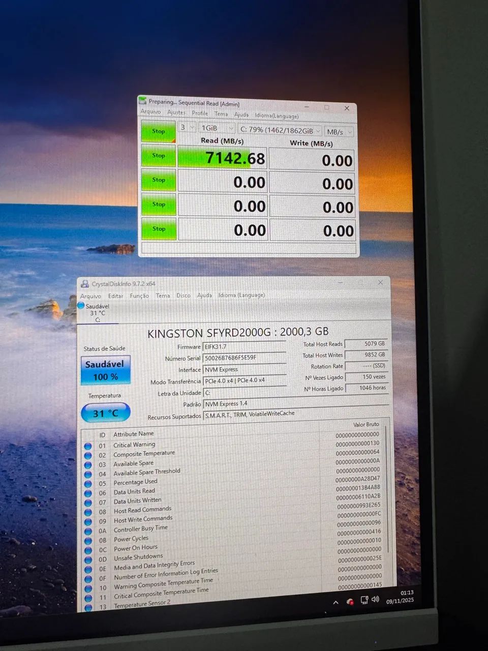 SSD KINGSTON 2TB 7100MBS 64341171950337120