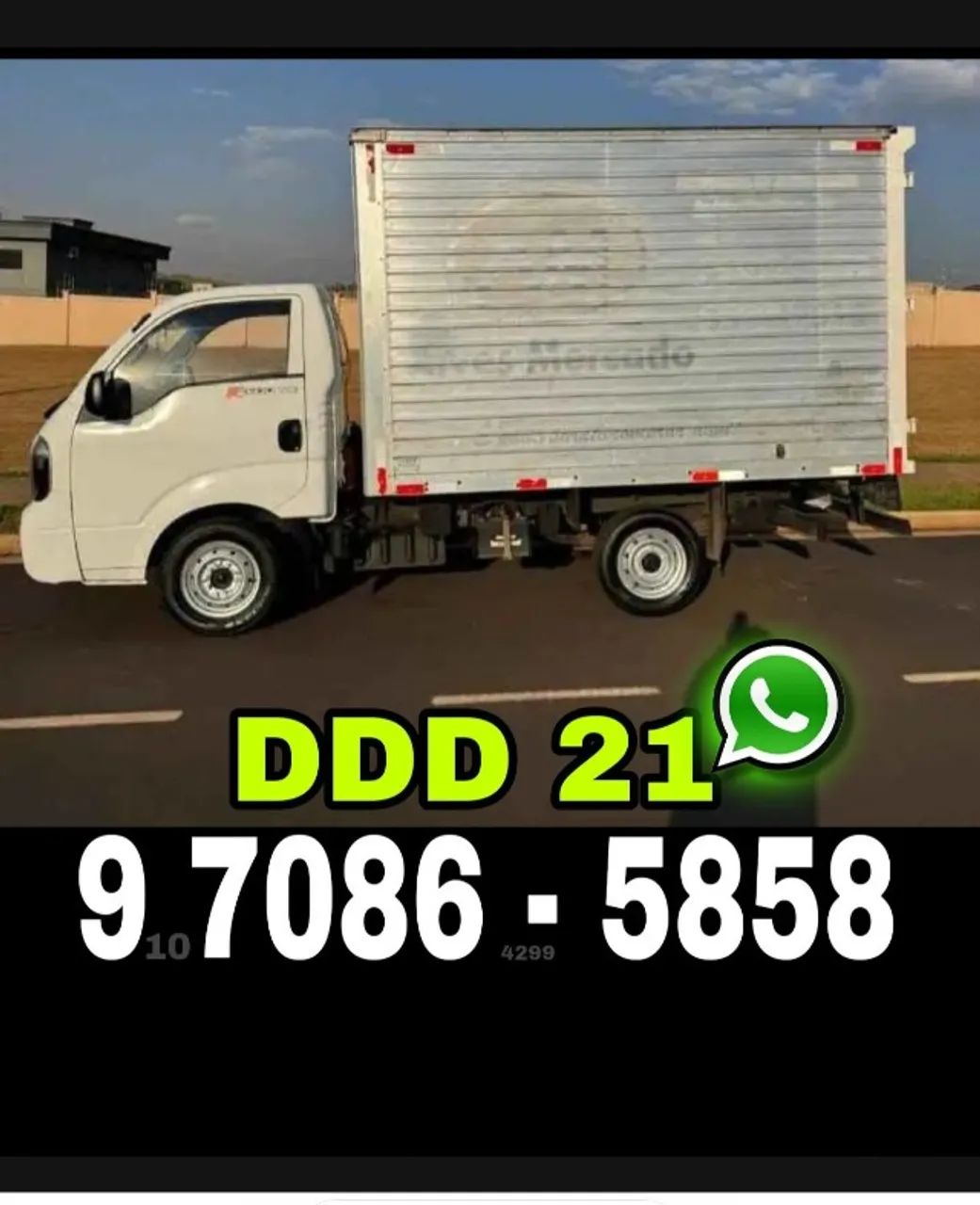 Frete e Mudanças - Atendimento em Comércios e Particular