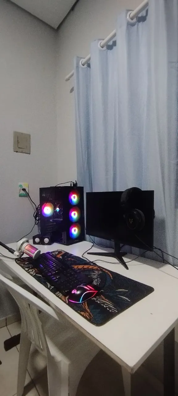 PC Gamer com RGB - Desempenho Impecável!