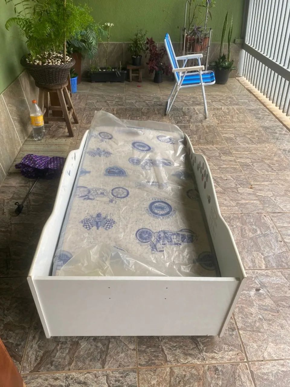 Cama infantil com colchão quase novo (retirada na Candangolândia) - Foto 3