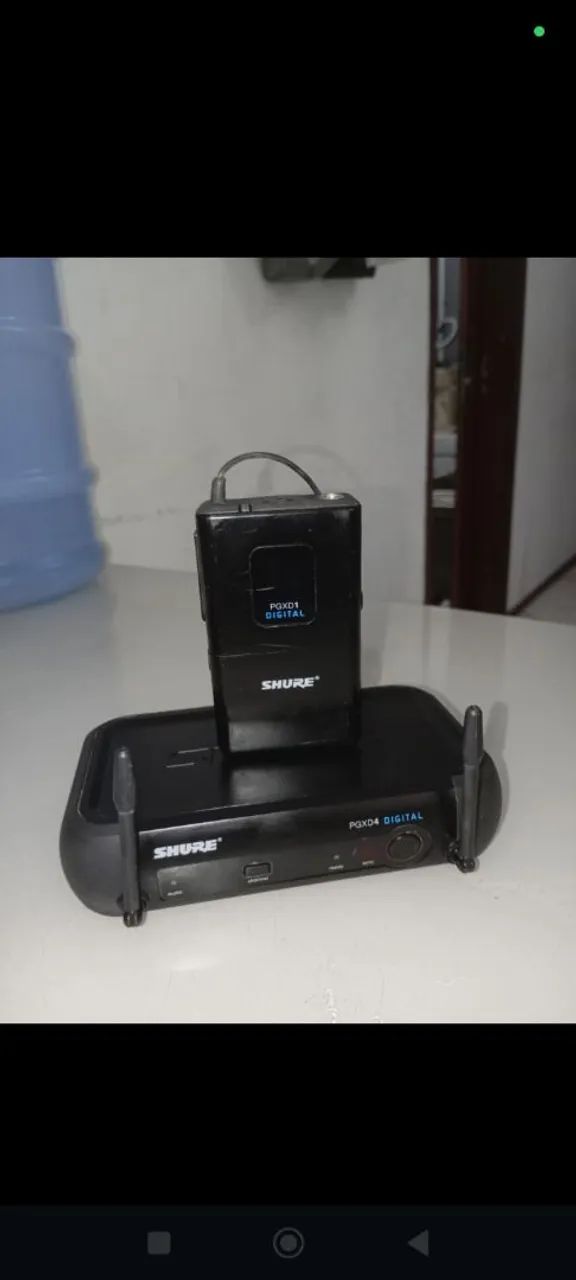 Microfone Shure pgxd ( receptor+ microfone headset+ bodypack  - Foto 2