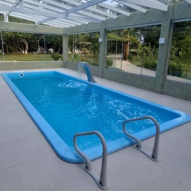Piscina medida 7,0 x 2,75 x 1,40m - Instalada - Leia a descrição - Foto 2