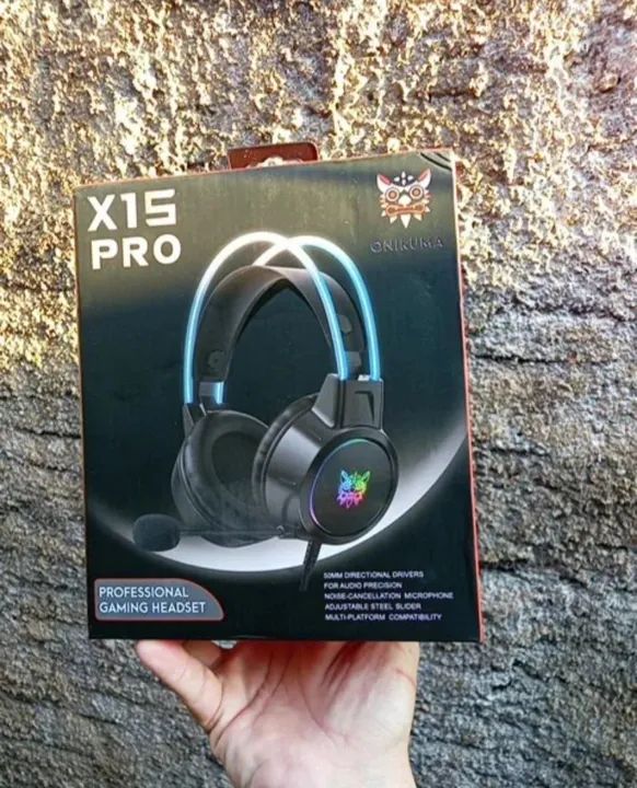 Headset Gamer Profissional com Microfone e Iluminação RGB - Foto 2