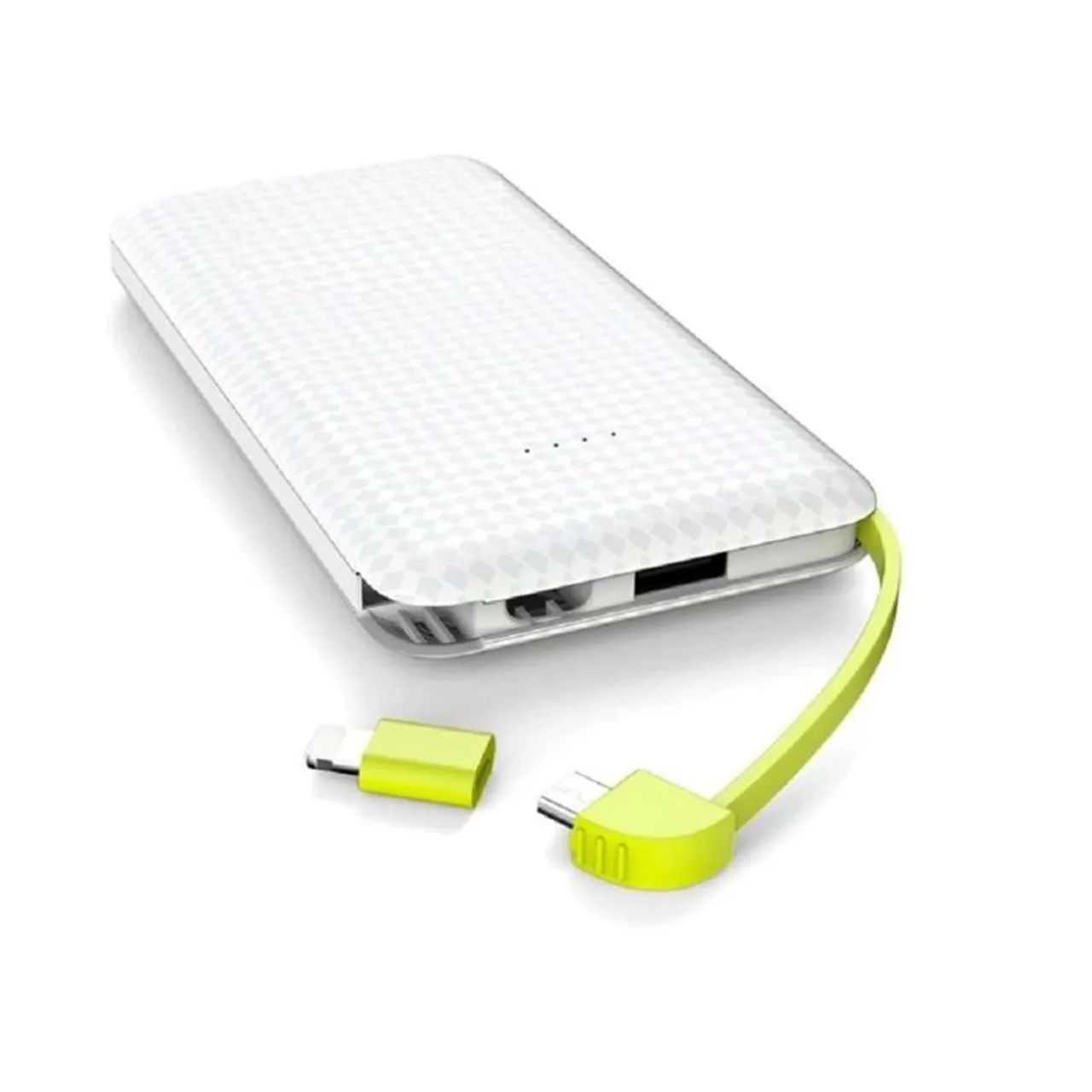 Power Bank Portátil 10000mAh com Cabo - Novo!