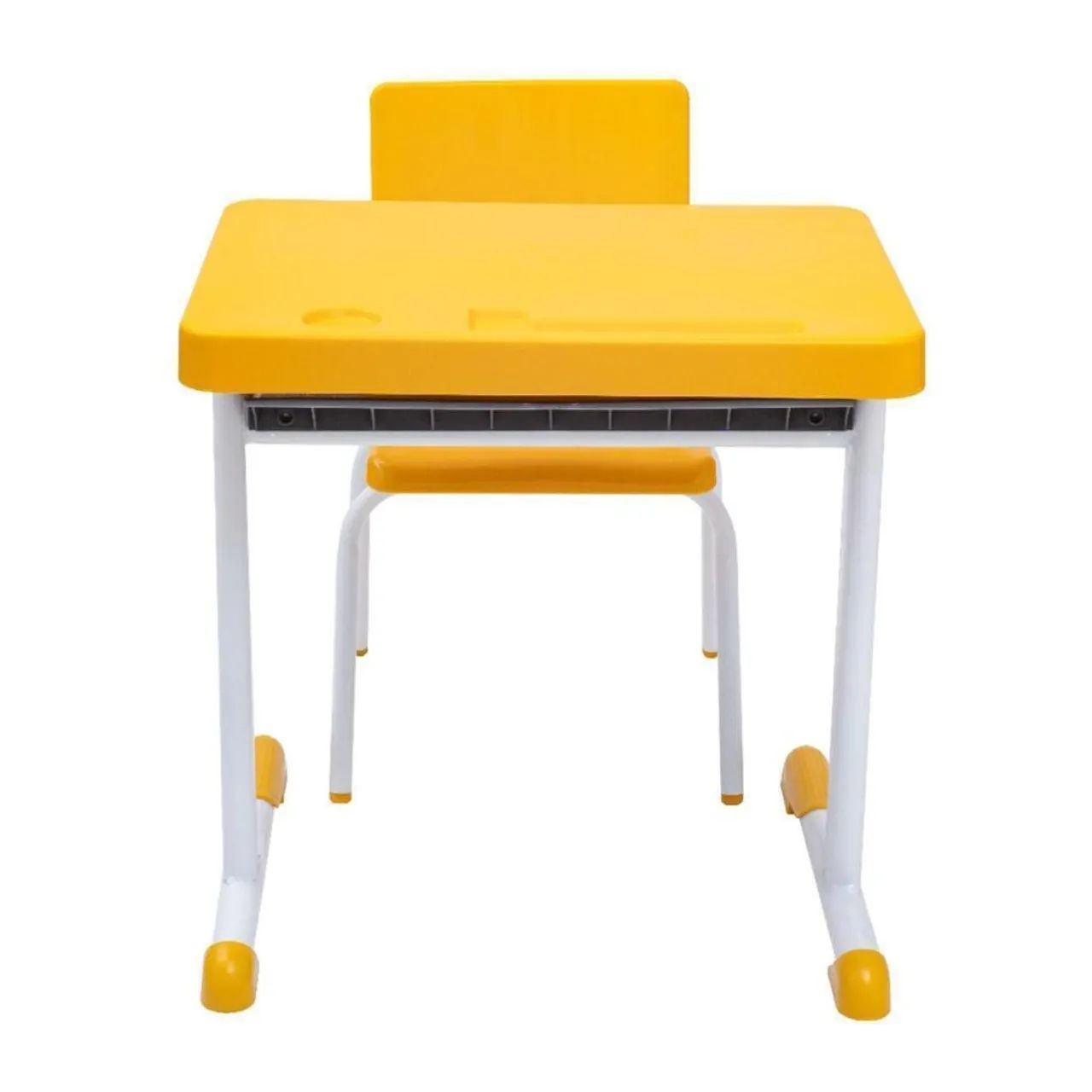 Conjunto Mesa e Cadeira Infantil Vermelha - Foto 4