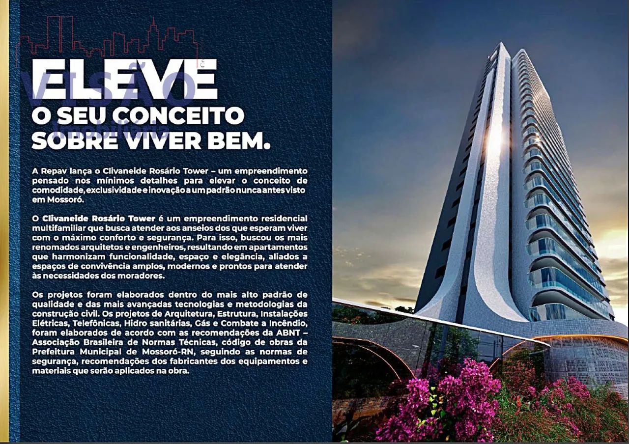 RESIDENCIAL CLIVANEIDE ROSÁRIO TOWER - Foto 4