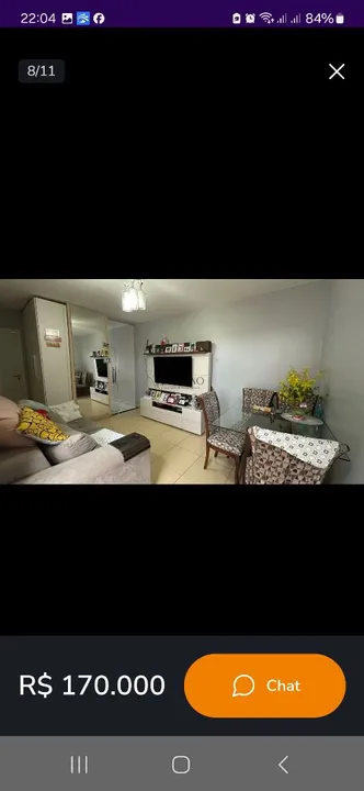 Ágio: apartamento no bairro novo