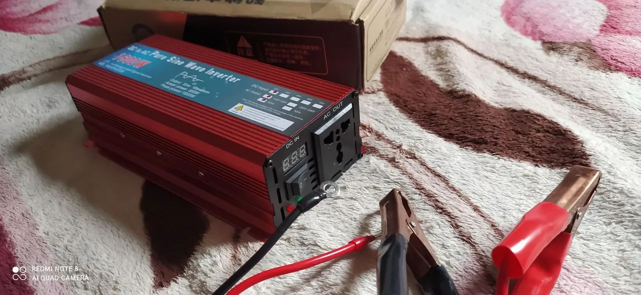 Inversor de Energia 1600W Onda Senoidal Pura - Foto 5