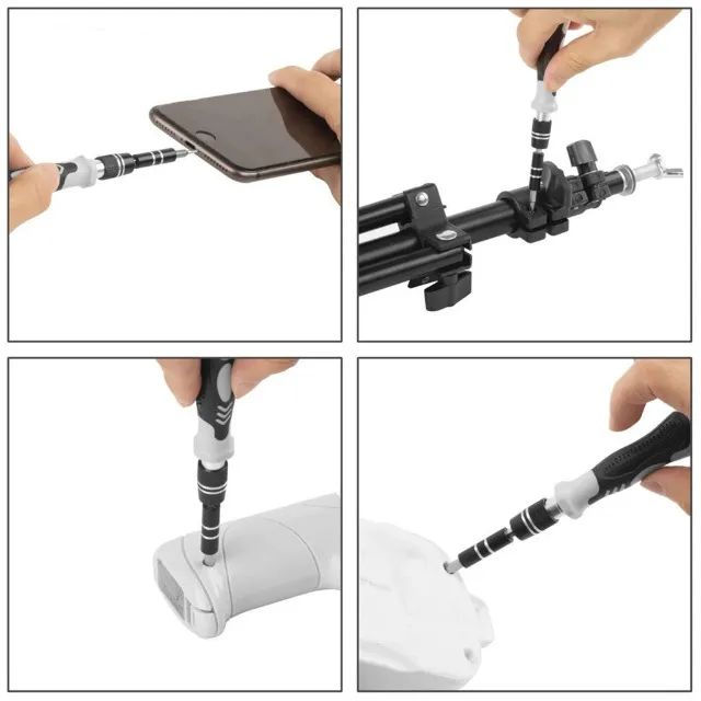 Maleta Kit Ferramentas de Precisão 115 Peças - Celular, Eletrônicos e Reparos - Foto 4