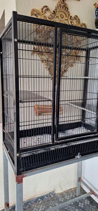 Gaiola para Pássaros Grande com 3 Andares - Foto 3