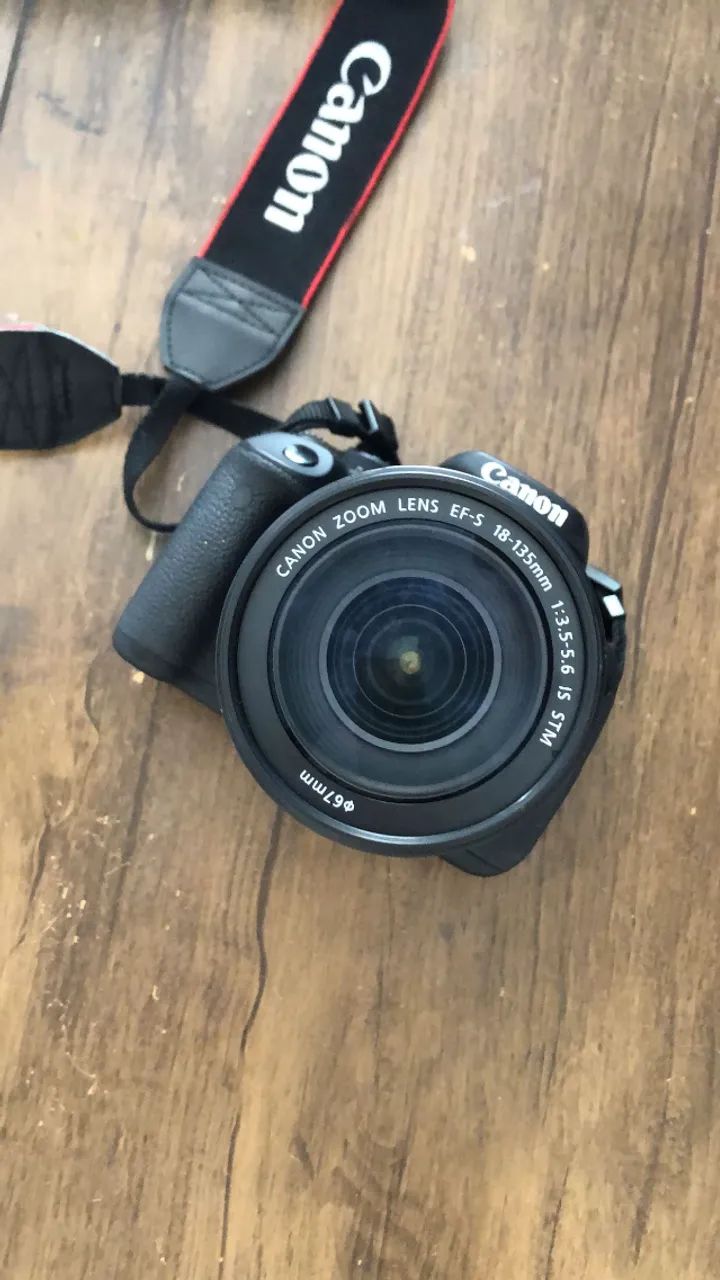 Câmera Canon T5i Rebel + lente 18-135mm - Foto 6
