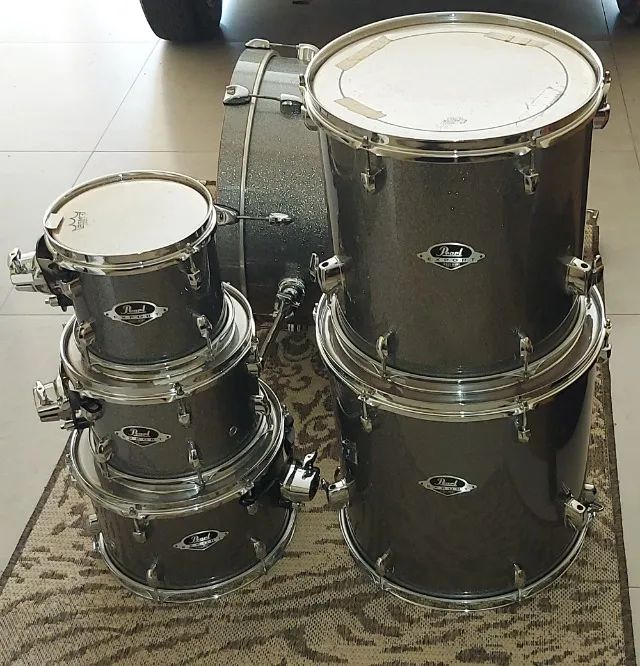 Bateria Pearl Export EXX Series Grindstone Sparkle (Shell Pack) - Foto 2