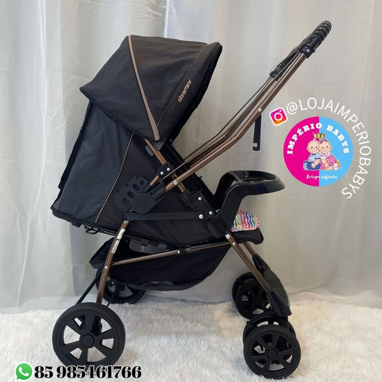 Carrinho de Bebê Galzerano cobre 