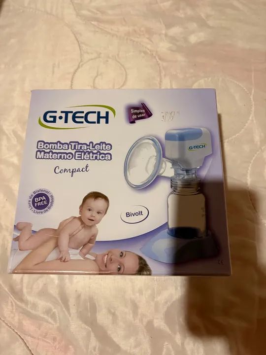 Bomba de Leite Materna Elétrica G-Tech Bivolt