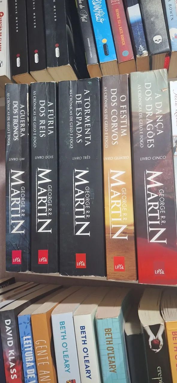 Coleção nova de livros - George Martin