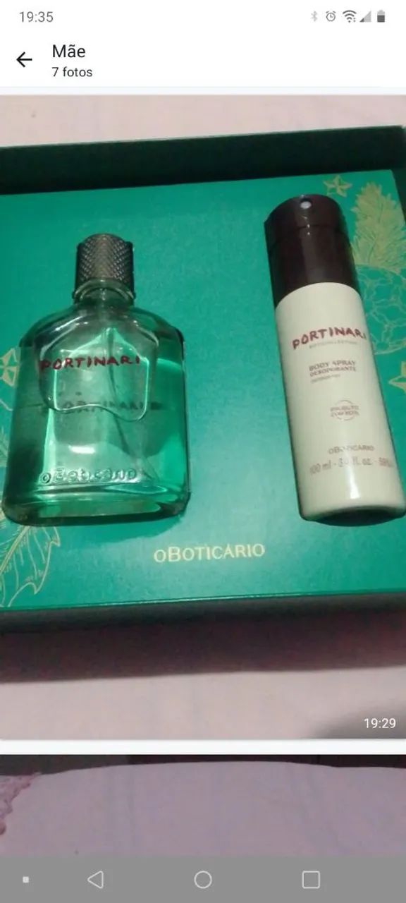 Kit boticario 2 kit por 240,00