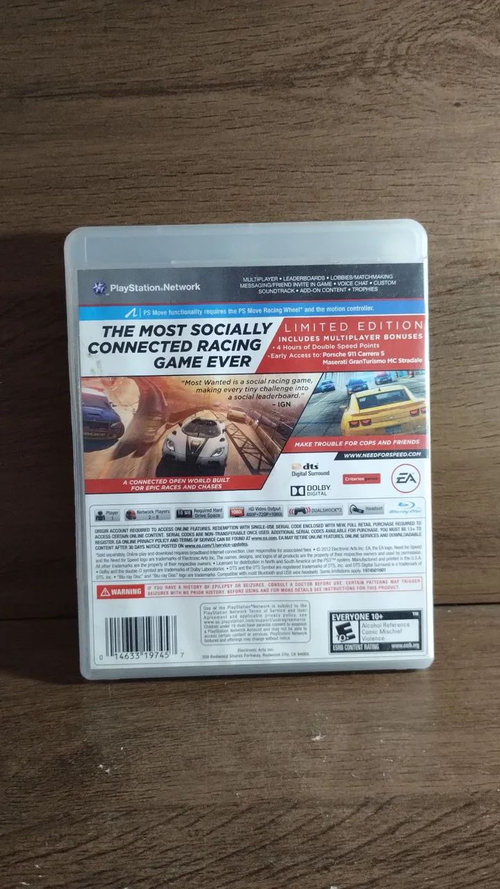 Need for Speed: Most Wanted - Limited Edition - PS3 - Foto 3
