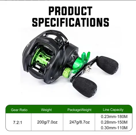 Carretilha De Pesca Sougayilang 7,2:1