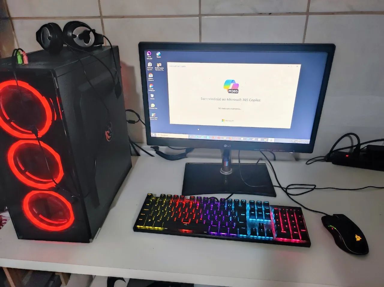 Vendo computador completo com monitor e impressora  - Foto 4