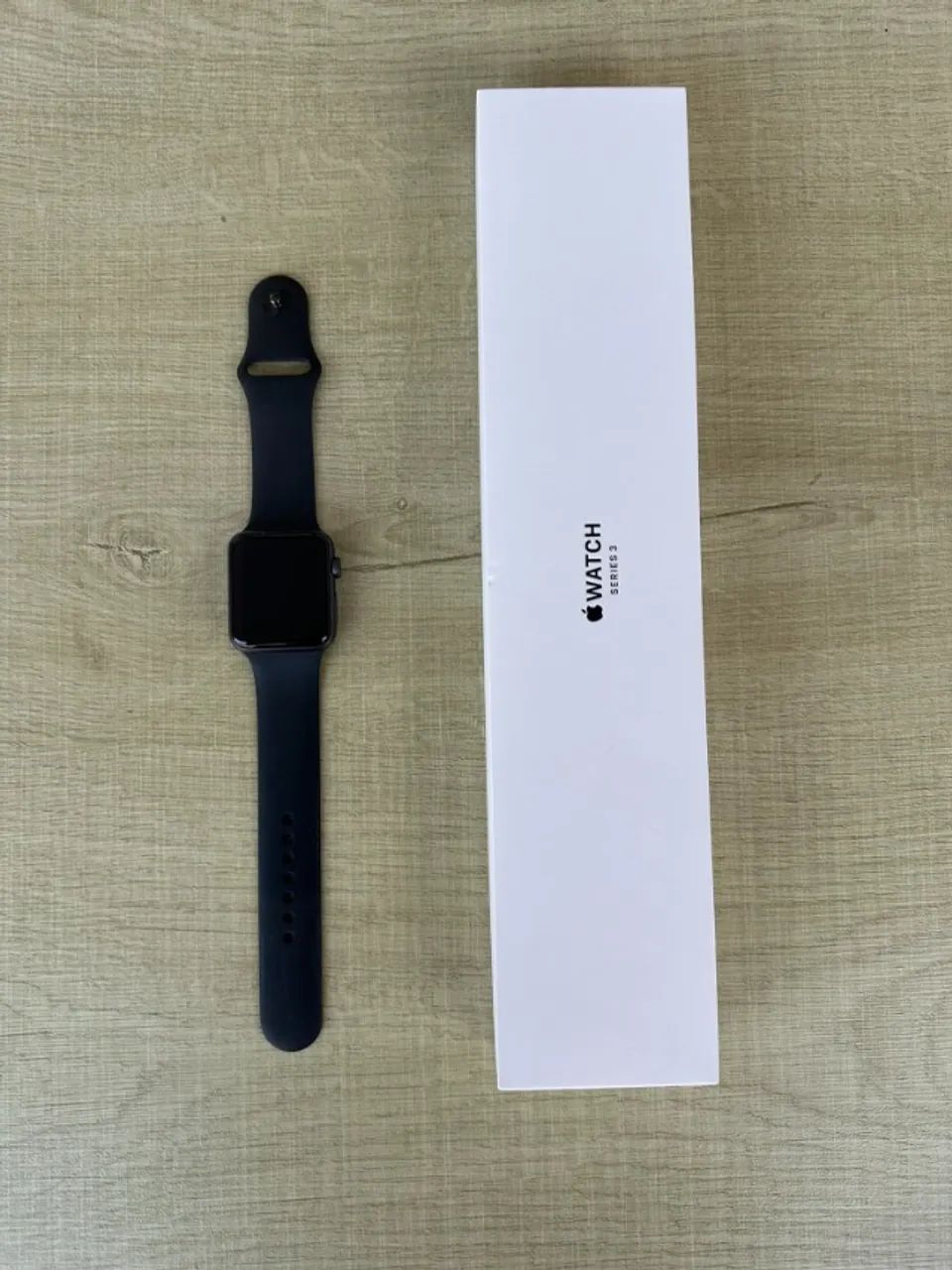 Apple Watch Series 3, 42 mm, Cinza Espacial, Seminovo