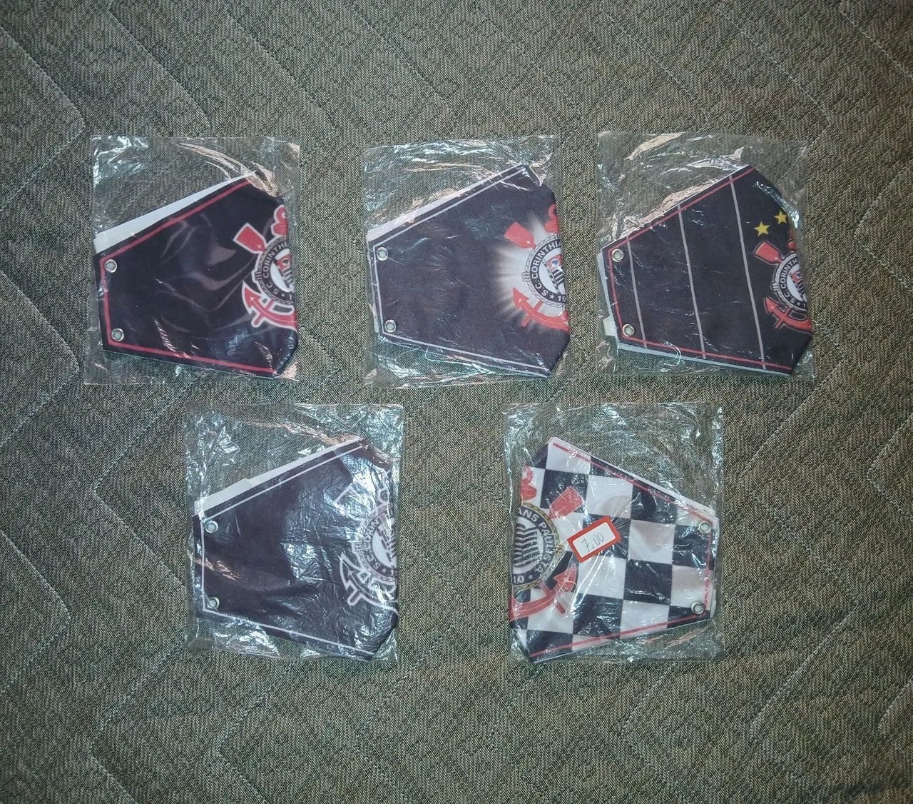Máscaras personalizadas times brasileirão, variadas. - Foto 2