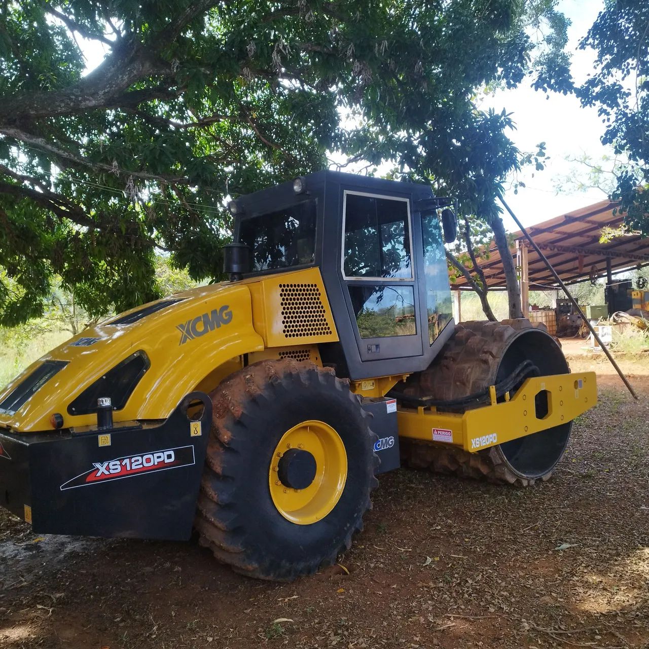 Rolo Compactador XCMG XS120PD - 2008 - Foto 5