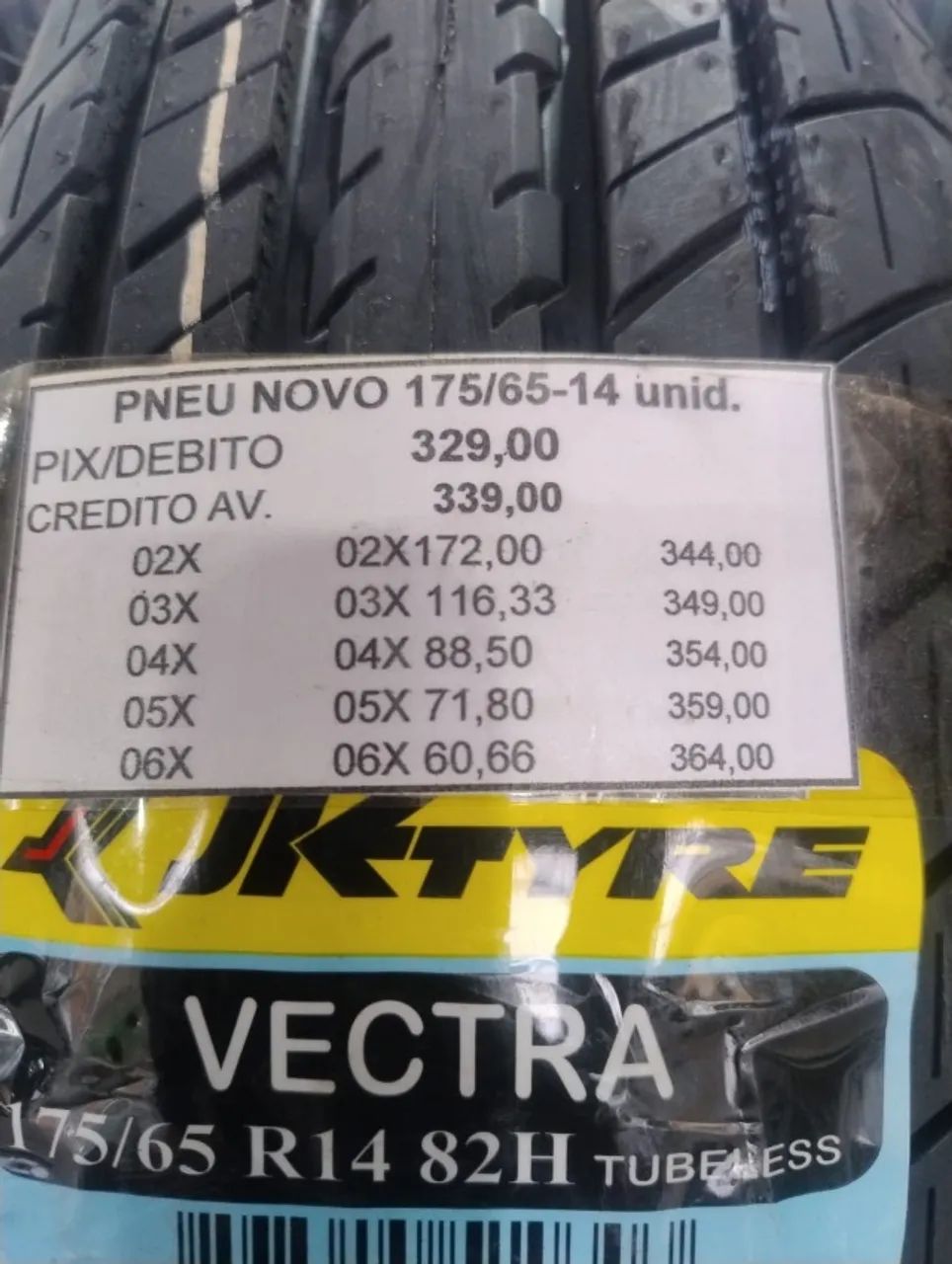 その他 AB-TC Pneu NOVO 175/65/14 Vectra JK Tyre por 329,00 cada - Peças para