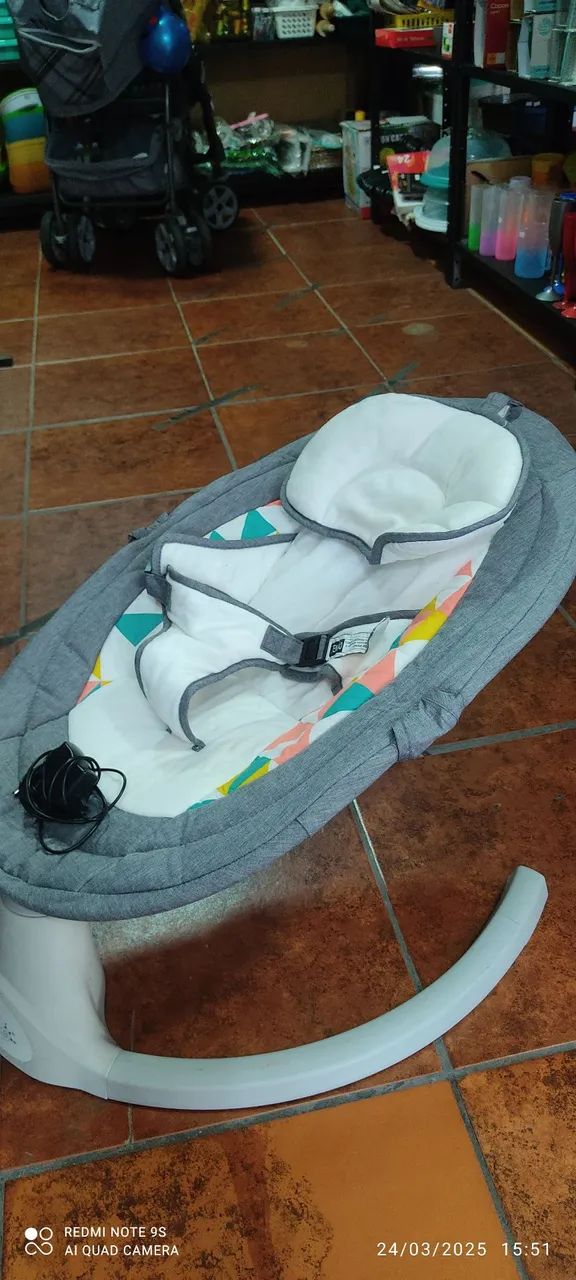 Balanço Elétrico para Bebê com Controle Remoto - Foto 4