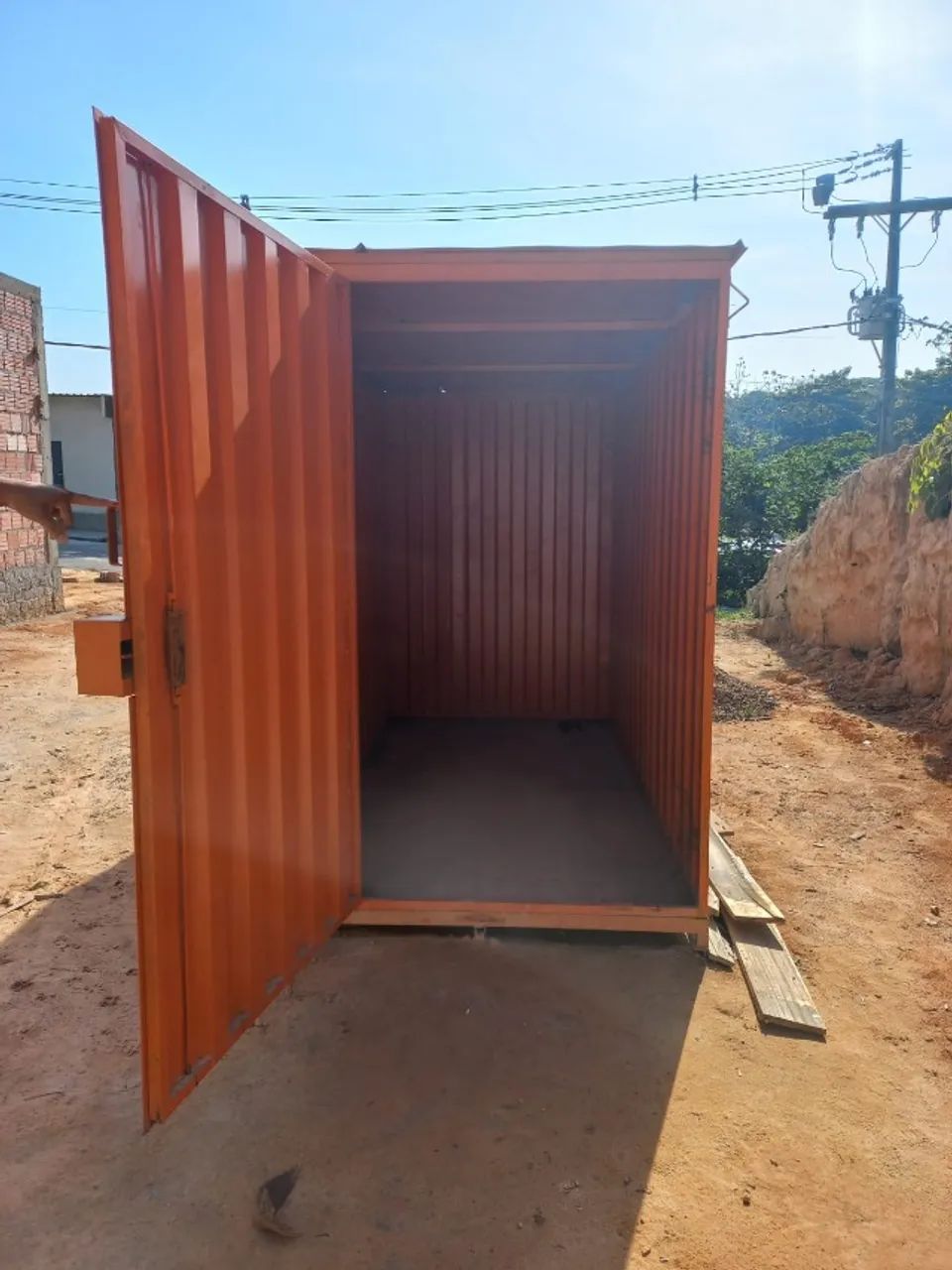 Conteiner depósito almoxarifado