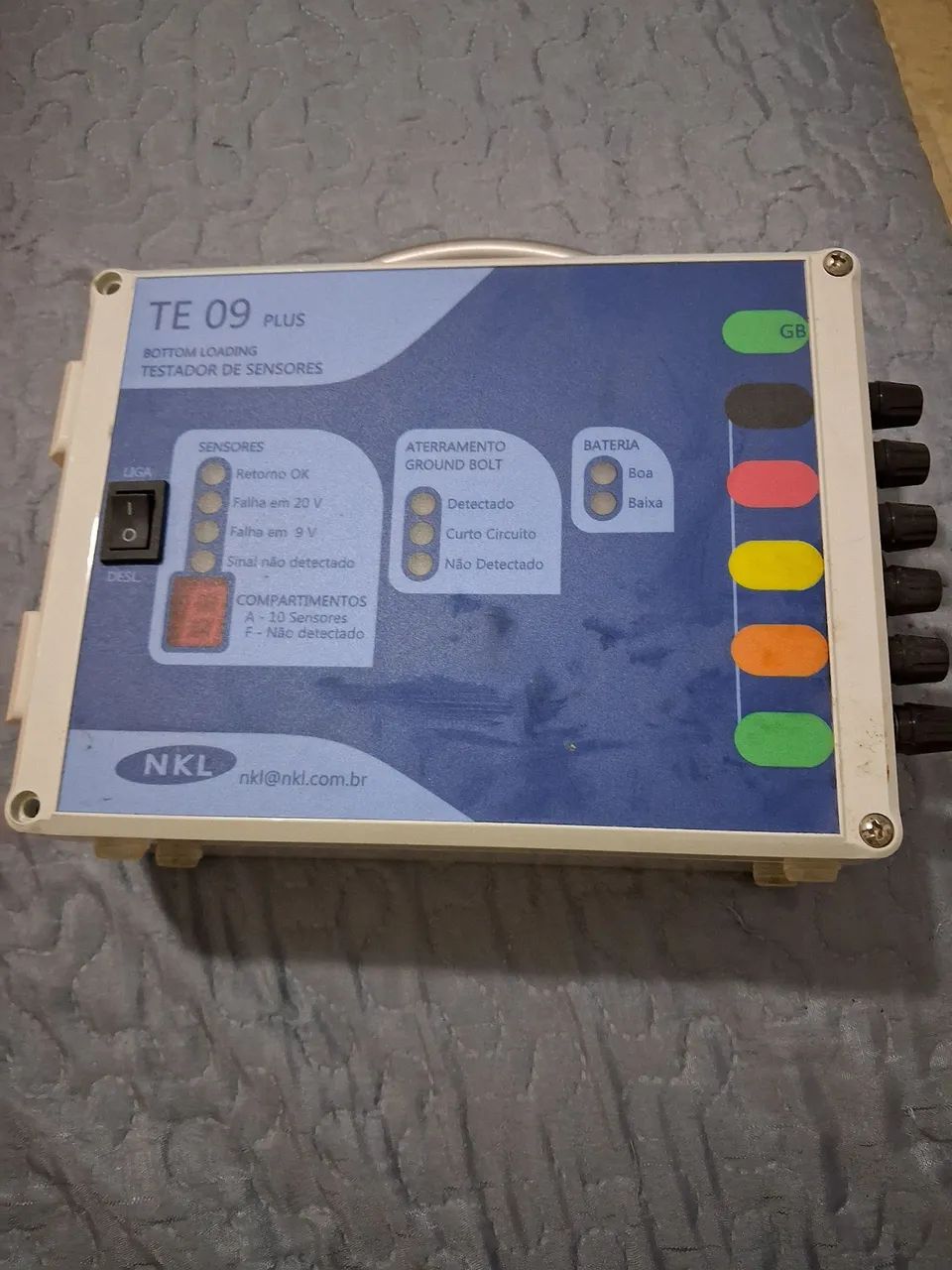 Teste de Sensores TE 09 Plus para Caminhões