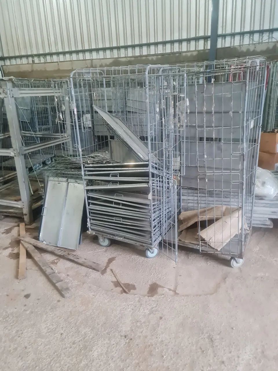 CARRINHO GAIOLA COM PORTAS E DIVISORIA - Foto 4