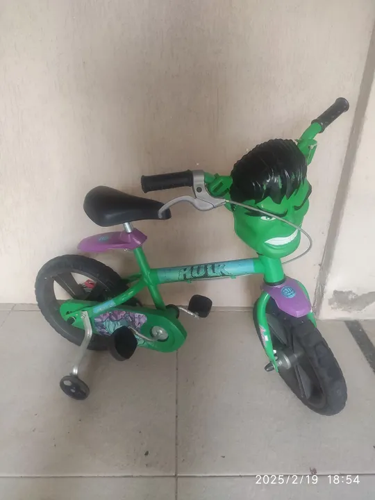 Bicicleta Infantil Hulk