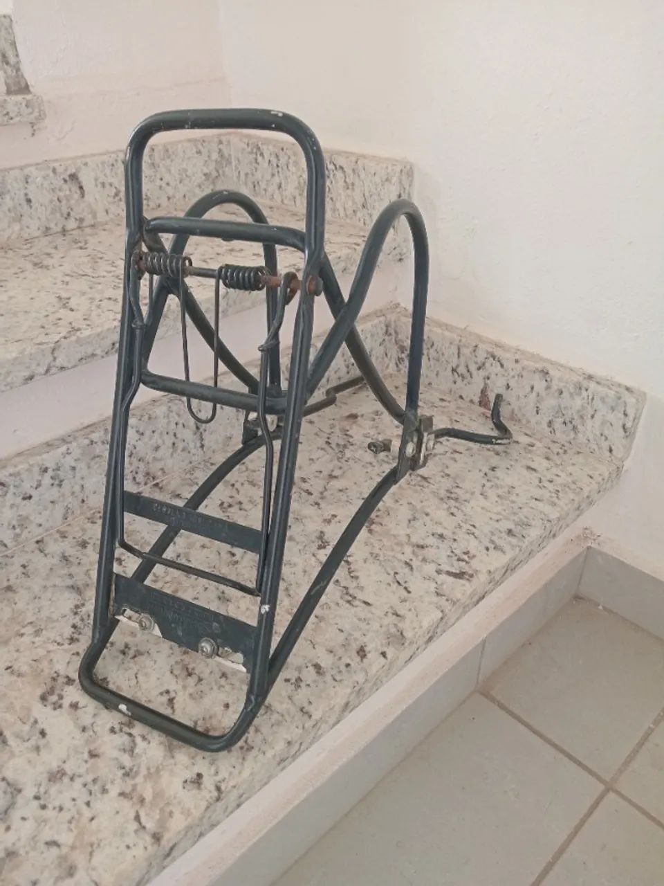 Bagageiro de bicicleta de aluminio - Foto 2