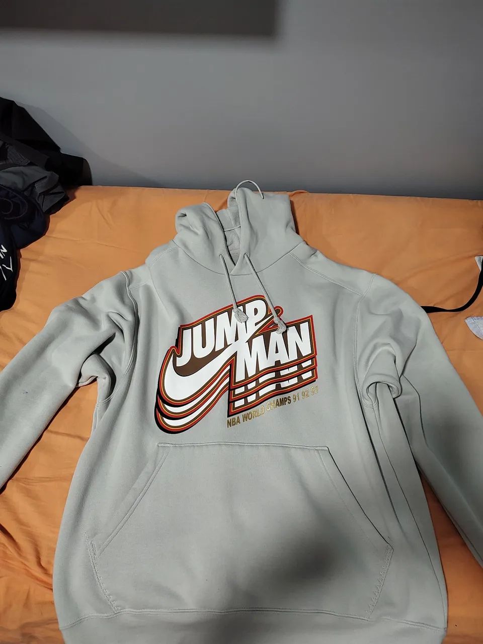 Moletom Jordan Jumpman Cinza