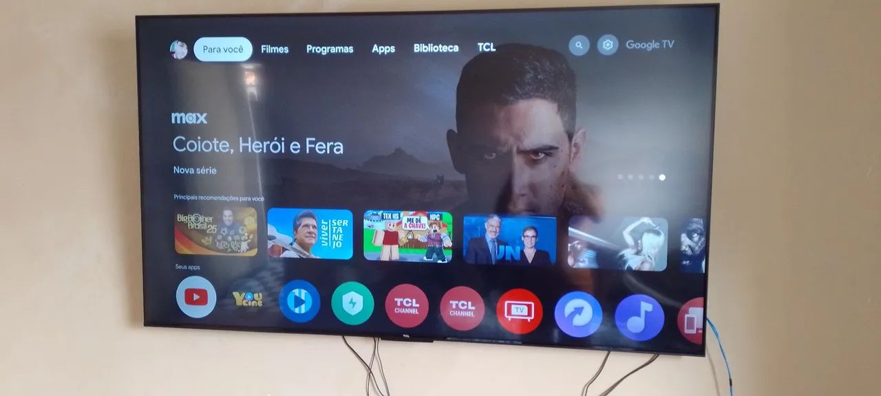 Vendo smartv tcl 65 polegadas! Pouco tempo de uso! - Foto 4
