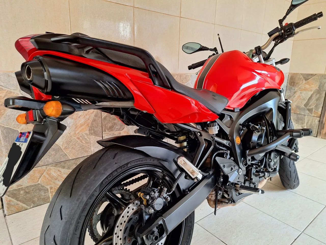 Yamaha FZ6 FAZER 600 Nova troco aceito carro ou moto maior ou menor valor  - Foto 4