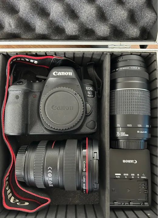 Canon EOS 6D Mark II + Lente 75-300mm - Foto 2